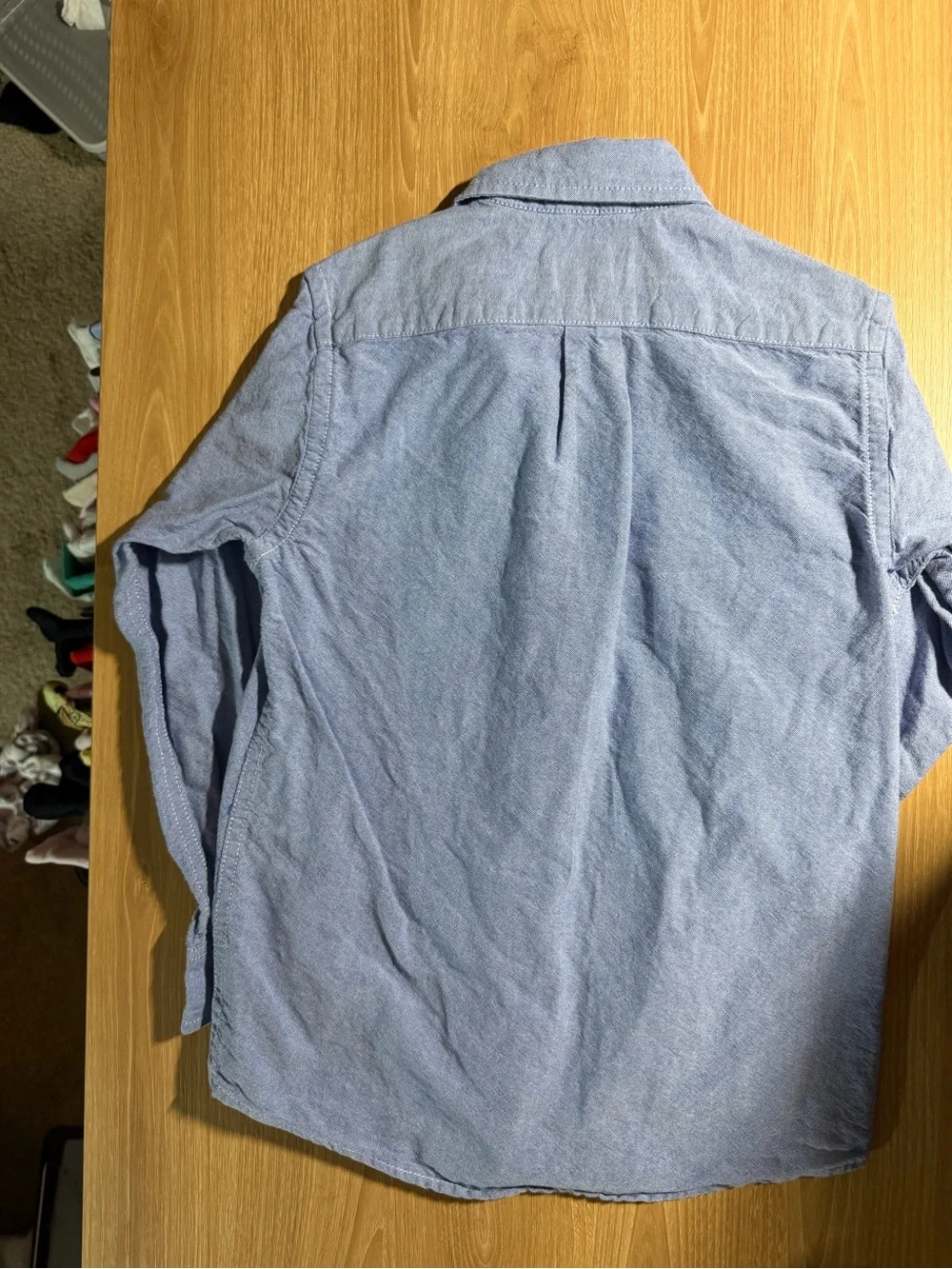 The Children's Place Light Blue Button-Down Shirt